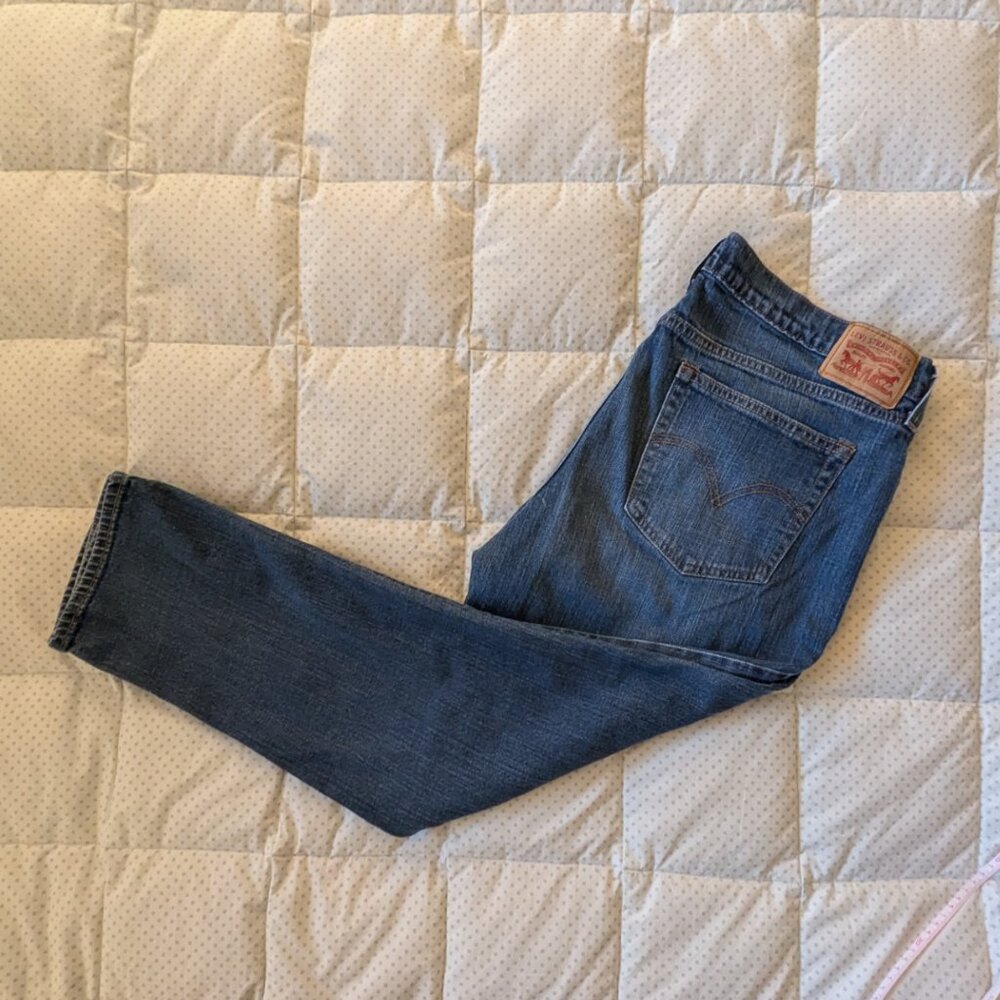 Levi's boyfriend crop
